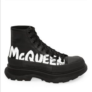 ALEXANDER MCQUEEN GRAFFITI BOOT